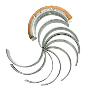 Metal de Empuje para Cigüeñal Case / A77473